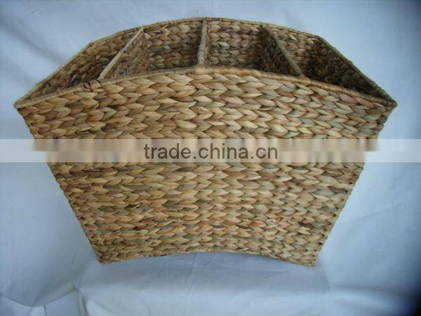 Natural color Water- Hyacinth laundry/basket