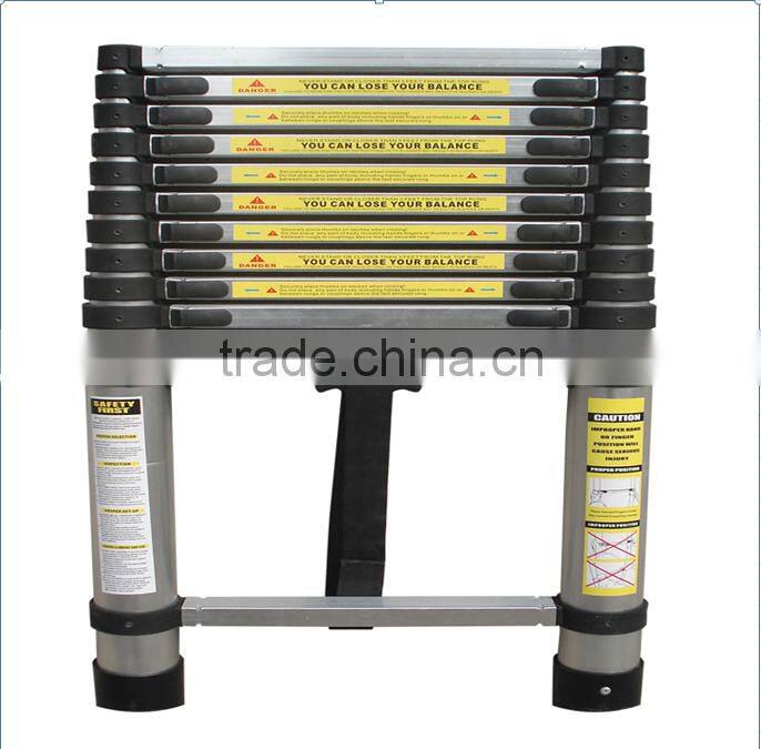 Ladder with tool box