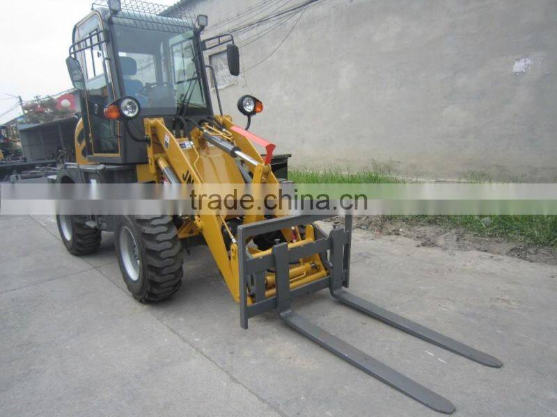 1ton wheel loader ZL10 HZM brand front end loader for sale