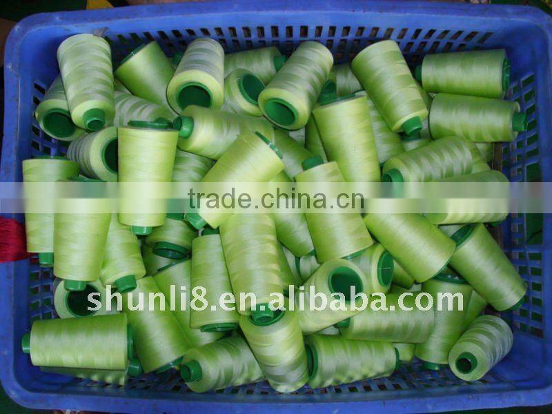 100% spun polyester sewing thread