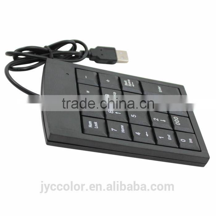 USB numeric keyboard with19keys(Black)