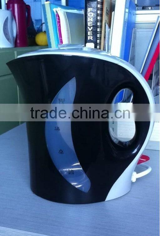 NEW DESIGN PLASTIC IMMERSED CORDLESS KETTLE 1.7L CE/GS/RoHs