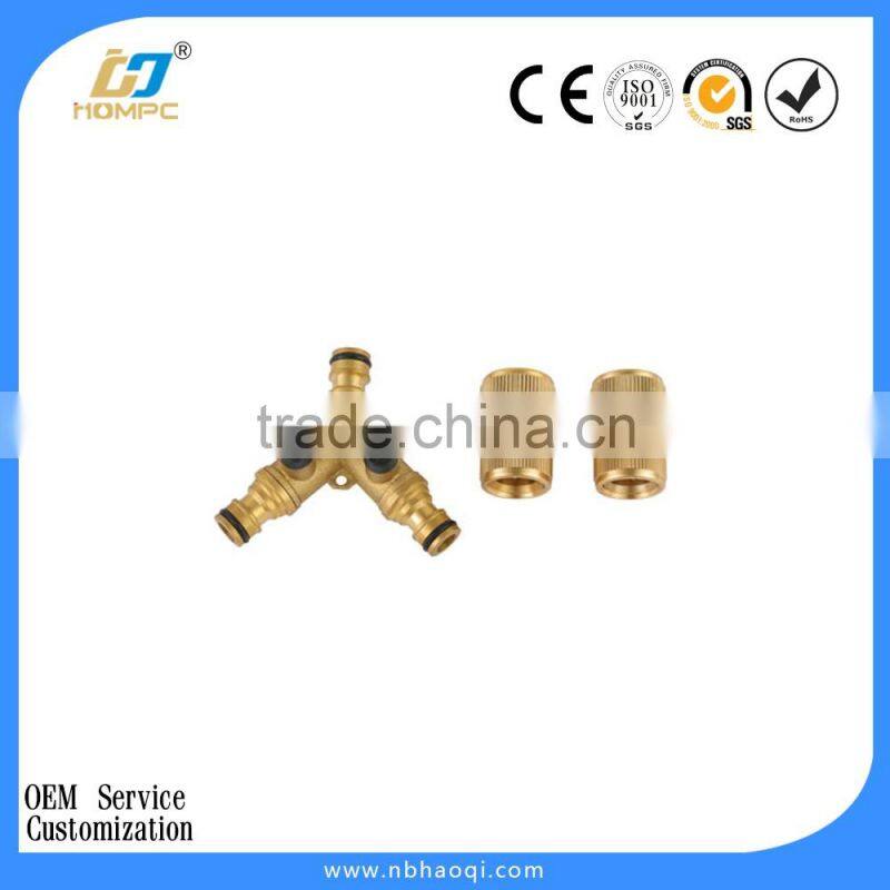 Design promotional brass hose Y connector