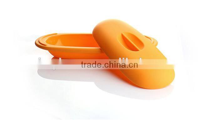 Easy storage lunch boxes food container kitchen silicone lunch box