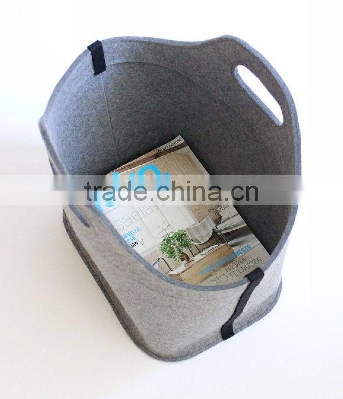 100% Industrial Felt Laundry Basket/ Felt Laundry bag (TM-FT-022)