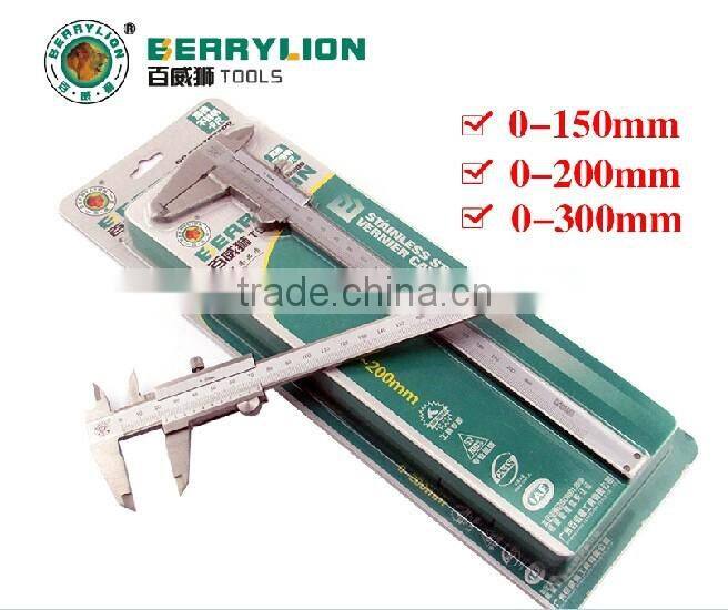 Berrylion tools 150mm fine adjustment cheap price caliper for sale