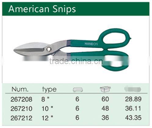 American Type Tinsmith Snips,Tin Snip,Iron Scissors