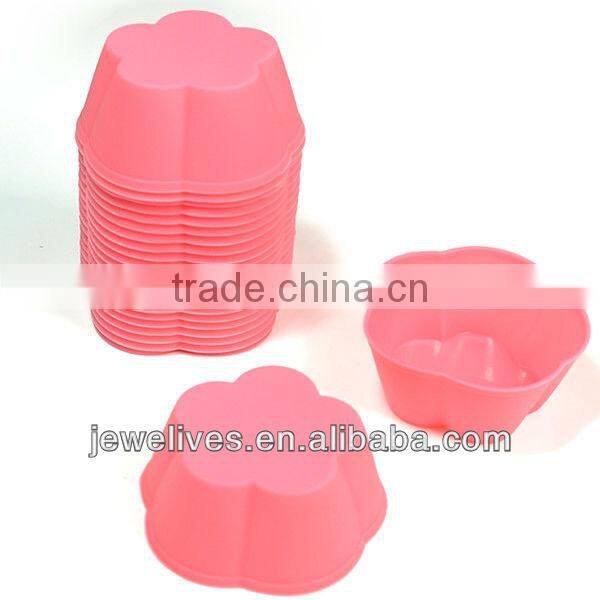 Silicone Mold Cake Moulds Soap Molds Muffin Cups Jelly