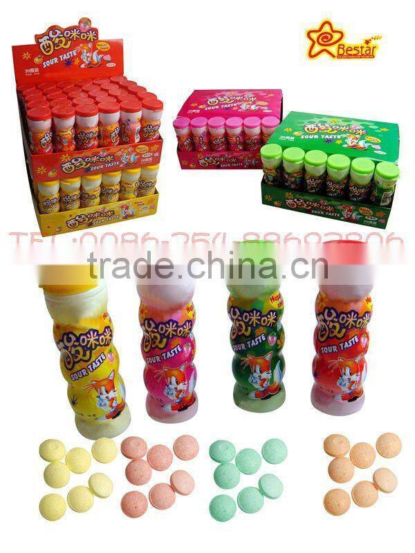 Fruit Flavor Mini Sour Chews Candy