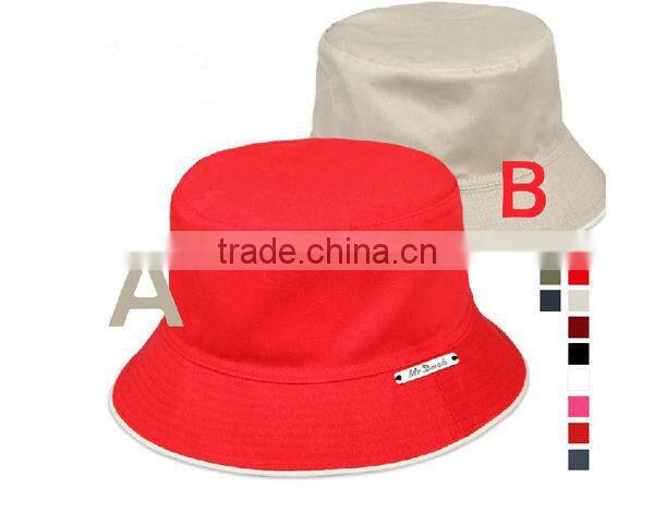 High quality Bucket Hats With Sandwhich Brim