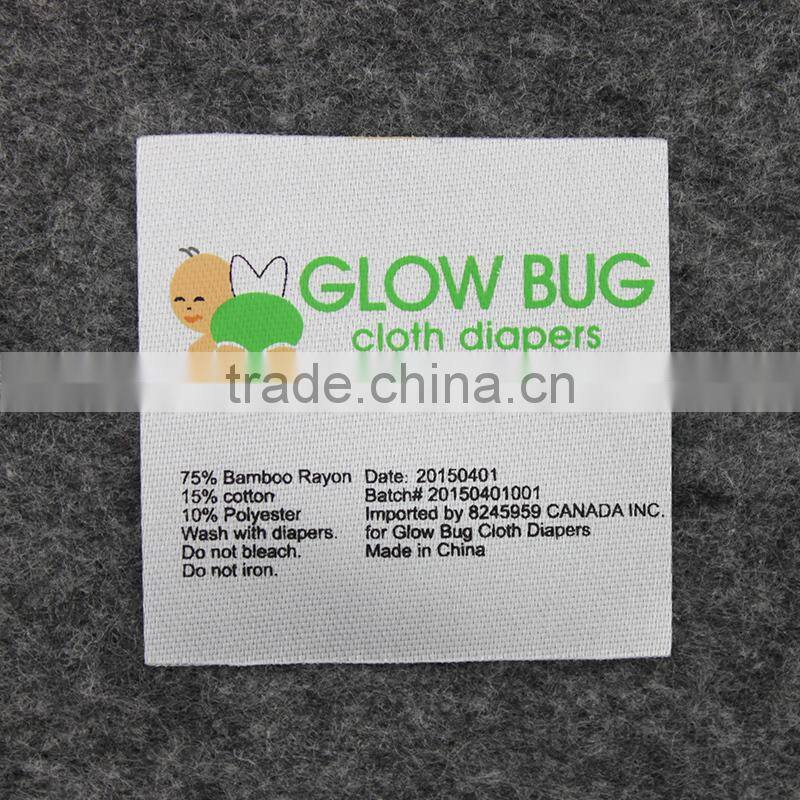wholesale fashion kids printing garment accessories label security label