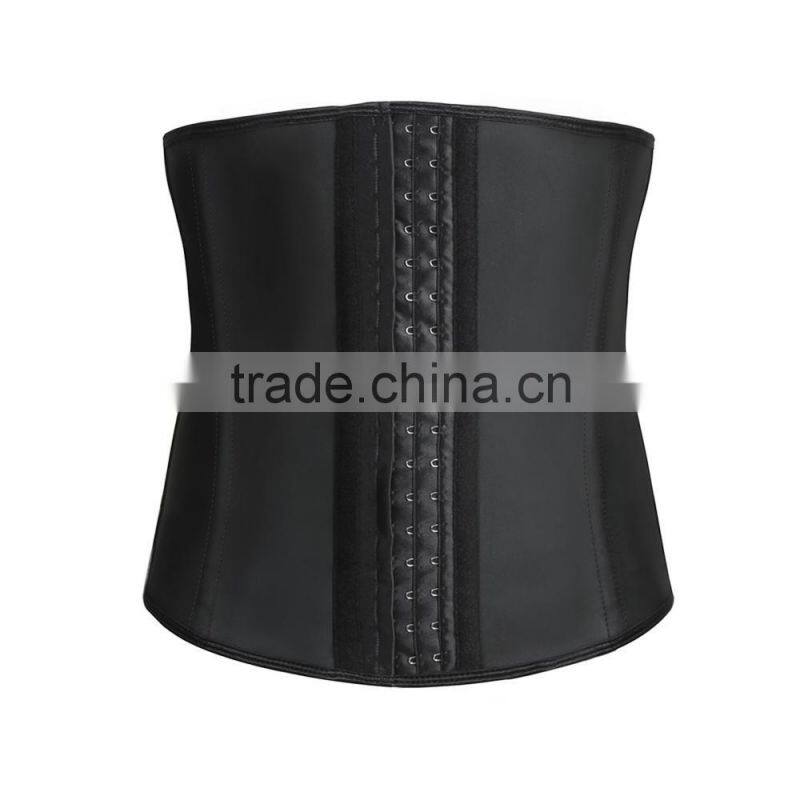 100% Latex Men Corset Shapewear Waist Trainer For Slimming