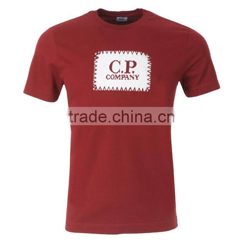 Custom printed t-shirt with company logo