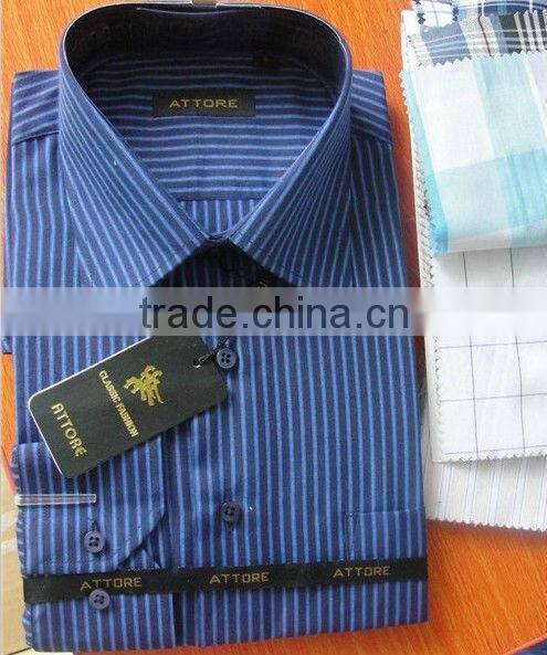 Blue Stripes Men Shirts,Wholesale shirts china gold supplier