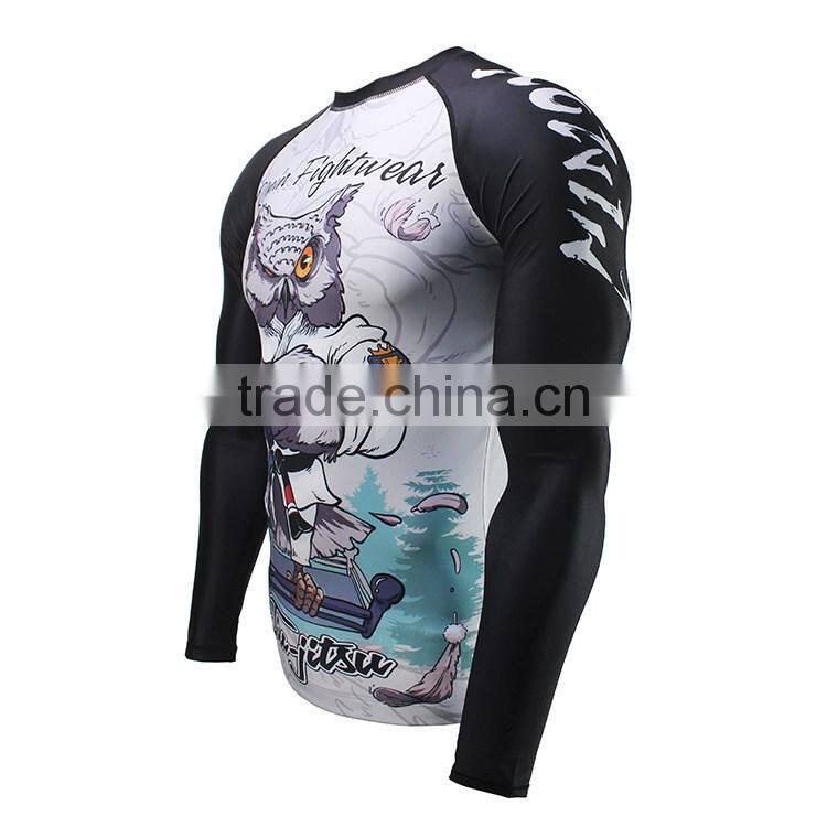 Excellent quality new design MMA Rash Guard