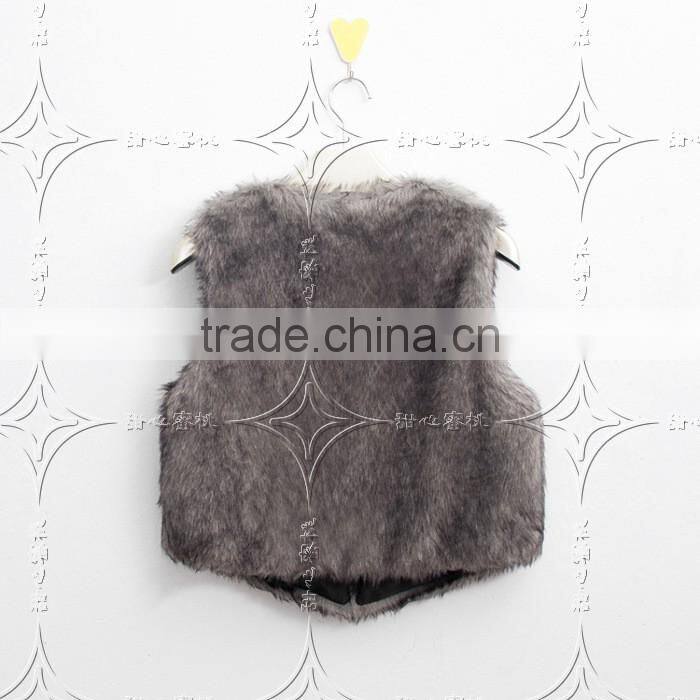2015 winter autumn hot style street snap'short lady faux fur coat woman dress