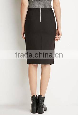 Female bust in best collocation skirt level split a pencil