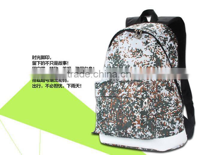 Custom kid school backpack with detachable lunch bag,funny backpack for school