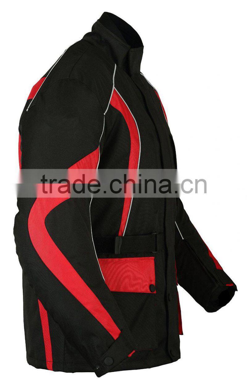Mens Waterproof Textile Cordura Motorbike