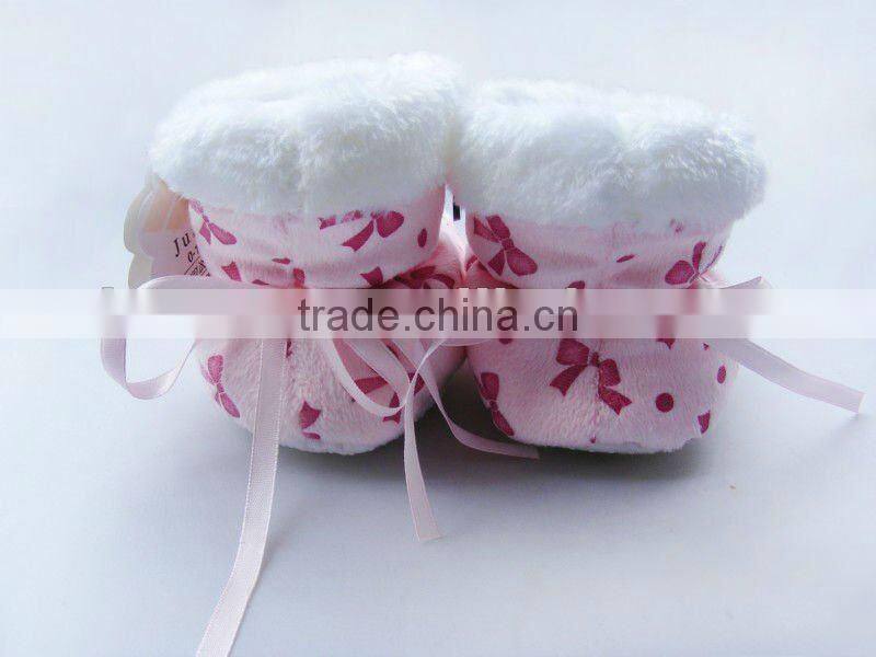 soft cotton New Baby winter shoes, Hexuan factory price