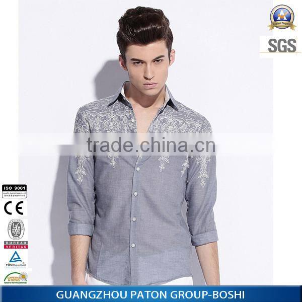 China Manufacture Tall Wholesale Custom Printed Shirt For Men
