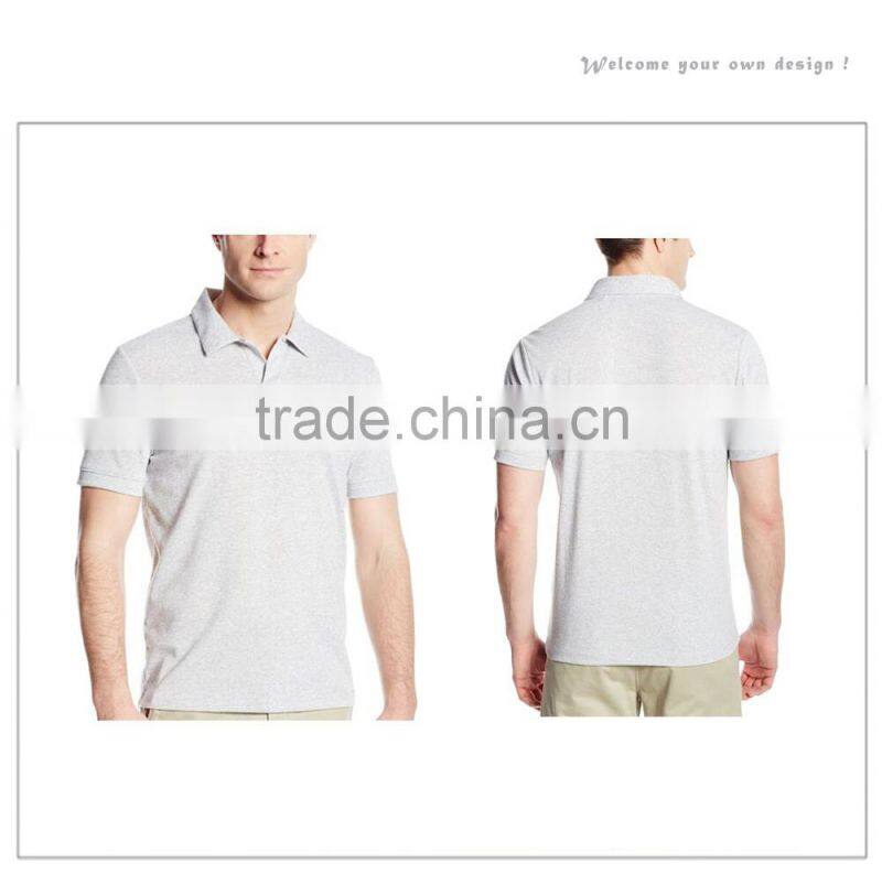2015 wholesale casual men 100% cotton blank polo shirt cheap