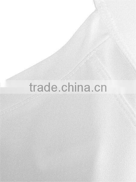 Women's Blank White Tennis Top