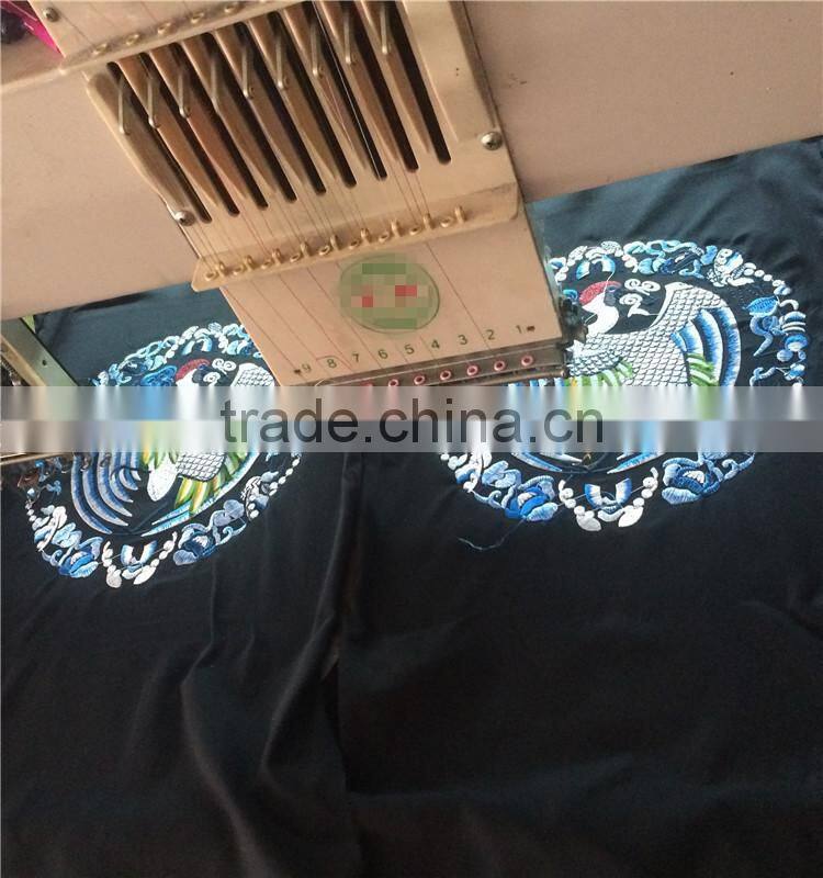 Striped t-shirt sports wear O-neck 100% polyester