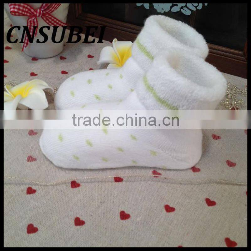 Terry cotton baby socks thick warm autumn and winter children's socks