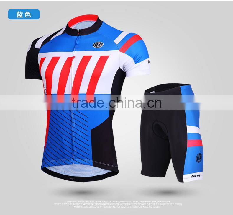 BEROY Newest Super Wicking Biking Jersey, Rock Cycling Shorts and Tops