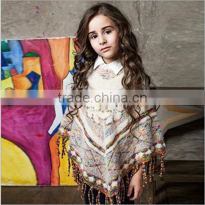 New Fashion Girl Knitting pullover Poncho Sweater
