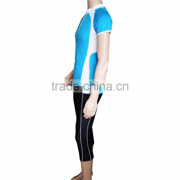 Manufactured in China custom men outdoor cycling clothing jersey