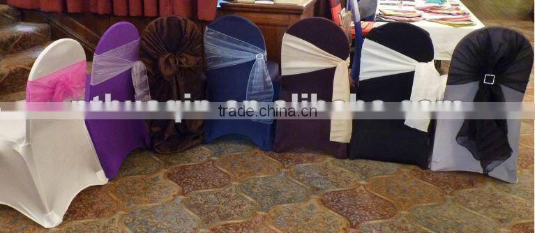 wholesale polyester visa wedding chair cover banquet chair cover