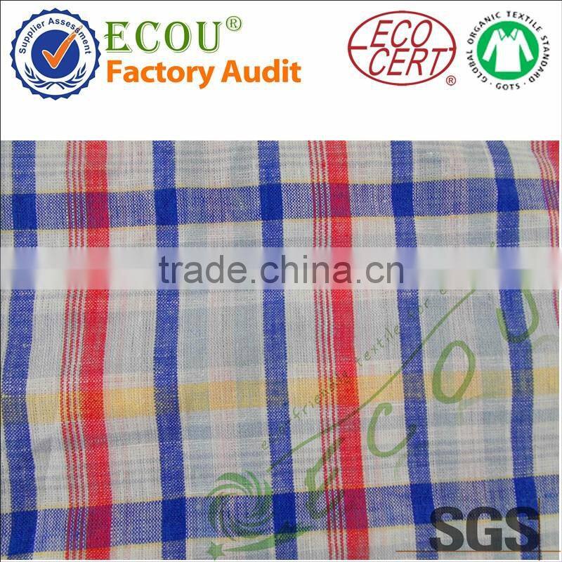 wholesale high quality 100% Liene bed sheets fabric