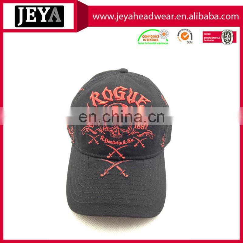 New custom cotton baseball caps and sport hats with hook and loop fastener