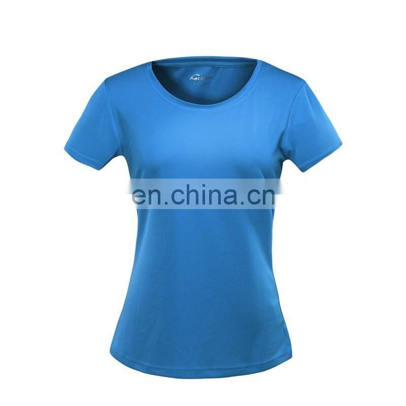 Ladies quick dry soft cycling short sleeve t shirt for women