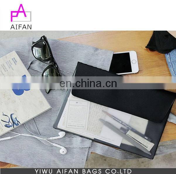 Pocket File Pouch A4 Size Document Holder Ziparound Bag Case handbag