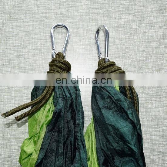 2016 Hot selling Double Portable Parachute Camping hammock