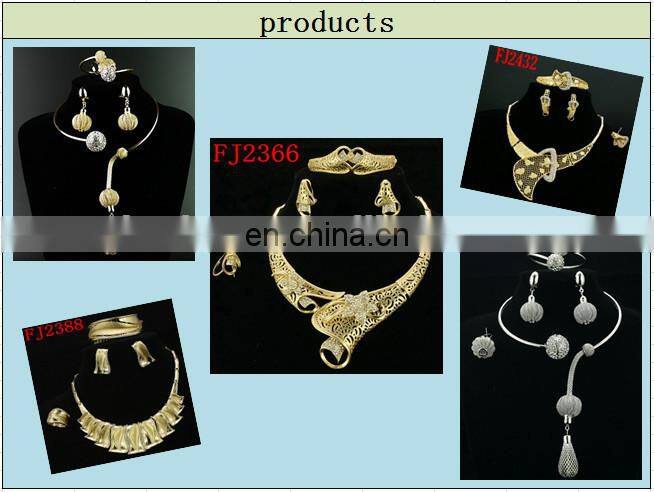 gold plated costume fashion jewelry set CJ072