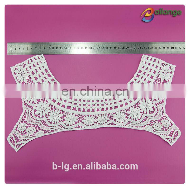 Bailange neck design white color cotton material indian suits neck designs