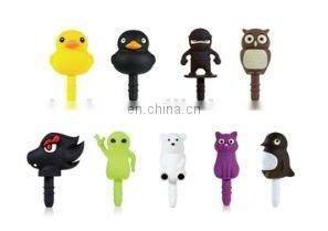 Cute Yellow Duck Silicone Earphone Plug