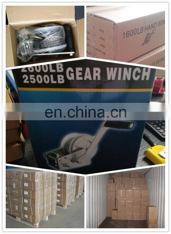 Mini Hand Winch 600lb for Boat Trailer