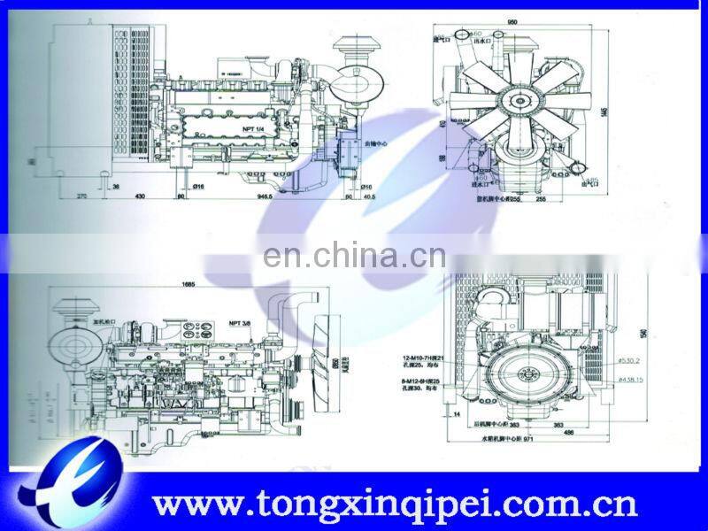 Yuchai main parts diesel engine
