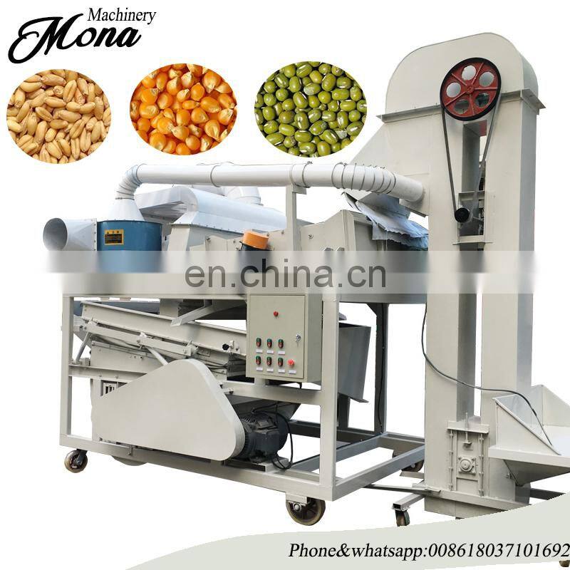 Gravity separator easy operation grain seed cleaning machine for sale