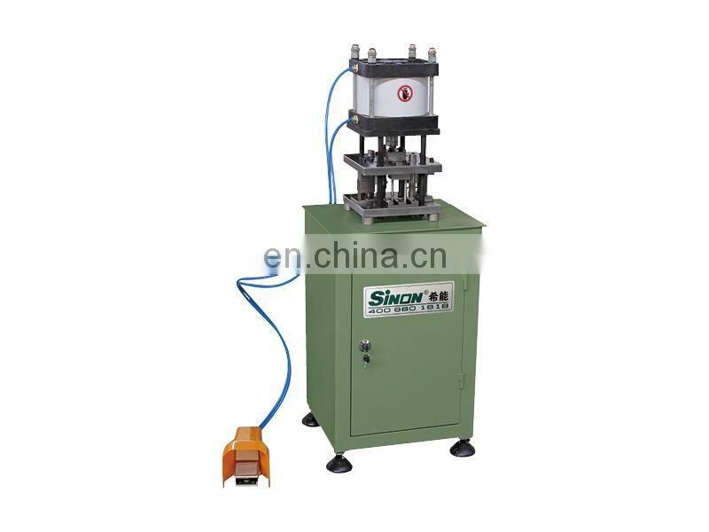 Pneumatic window hardware punching machine aluminum window making machine