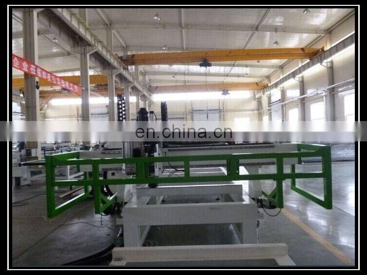 2015 Hot sales 1325 cnc router ATC loading and unloading cnc wood carving machine with borign unit with best price and g