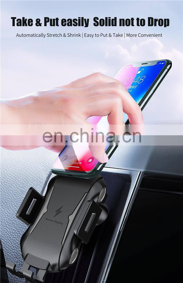 Magnetic Wireless Car Charger Wireless Fast Charging Car Holder Stand for Mobile Phone