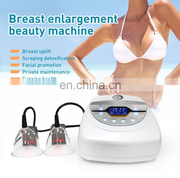 Powerful Women vacuum suction cup therapy vacuum butt lifting machine / breast enhancement buttocks enlargement machine