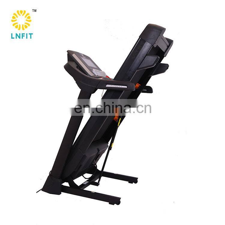 capacitive touch screen light commercial smart treadmill with adjustable cushion system treadmill