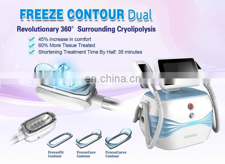 Crio lipolisis beauty machine  fat freeze slimming 360 portable cryolipolisys